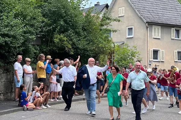 Vorhut beim Kinderfest