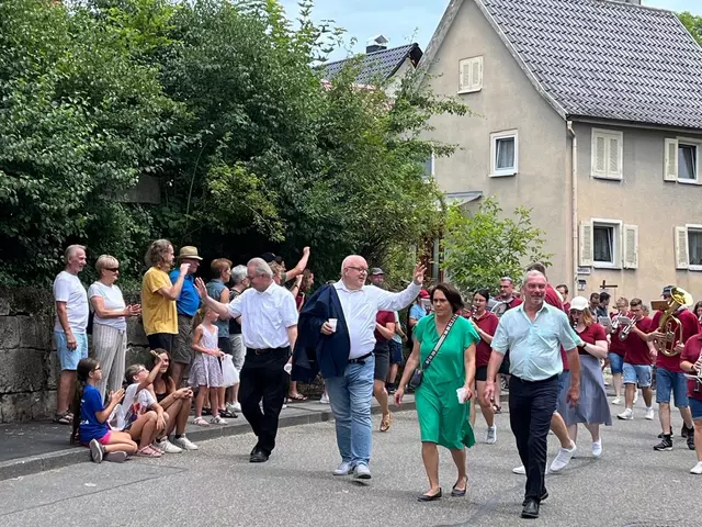 Vorhut beim Kinderfest